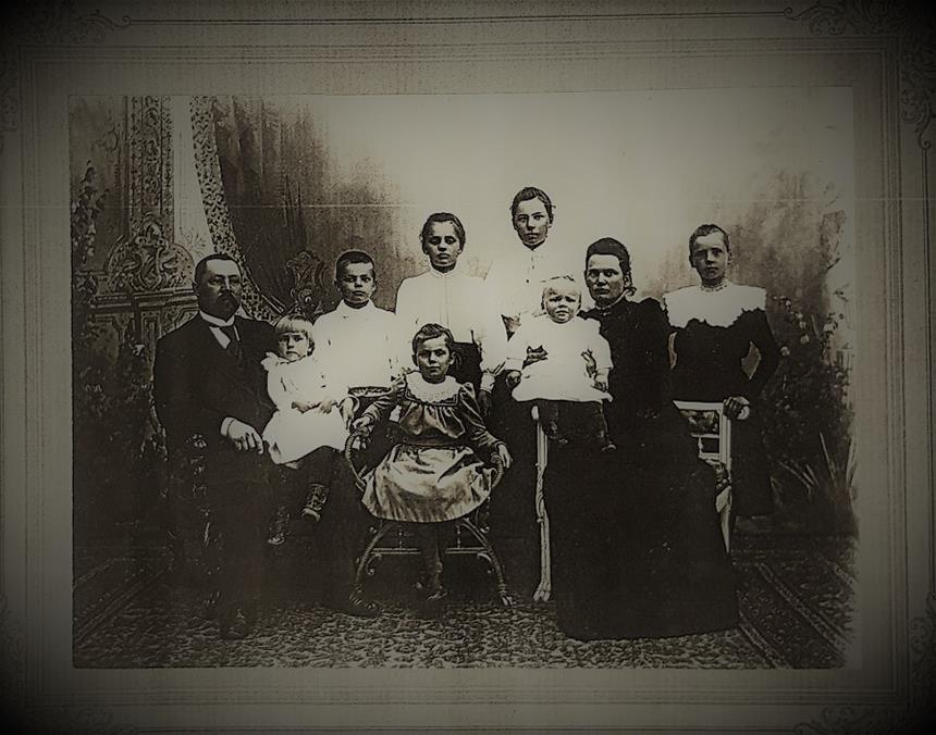 Brutus Lagercrantzin perhe Viipurissa 1900-luvun alussa