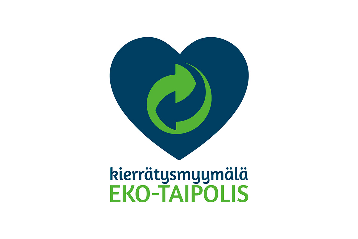 Kierrätysmyymälä Eko-Taipolis logo.